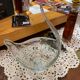 Empty glass swan pocket