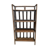 Vintage rattan shelf