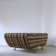 Canapé extra-large à imprimé animal postmoderne | Allemagne | Années 1990