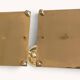 Scandinavian Modern Brass Candlesticks by Gunnar Ander for Ystad Metall