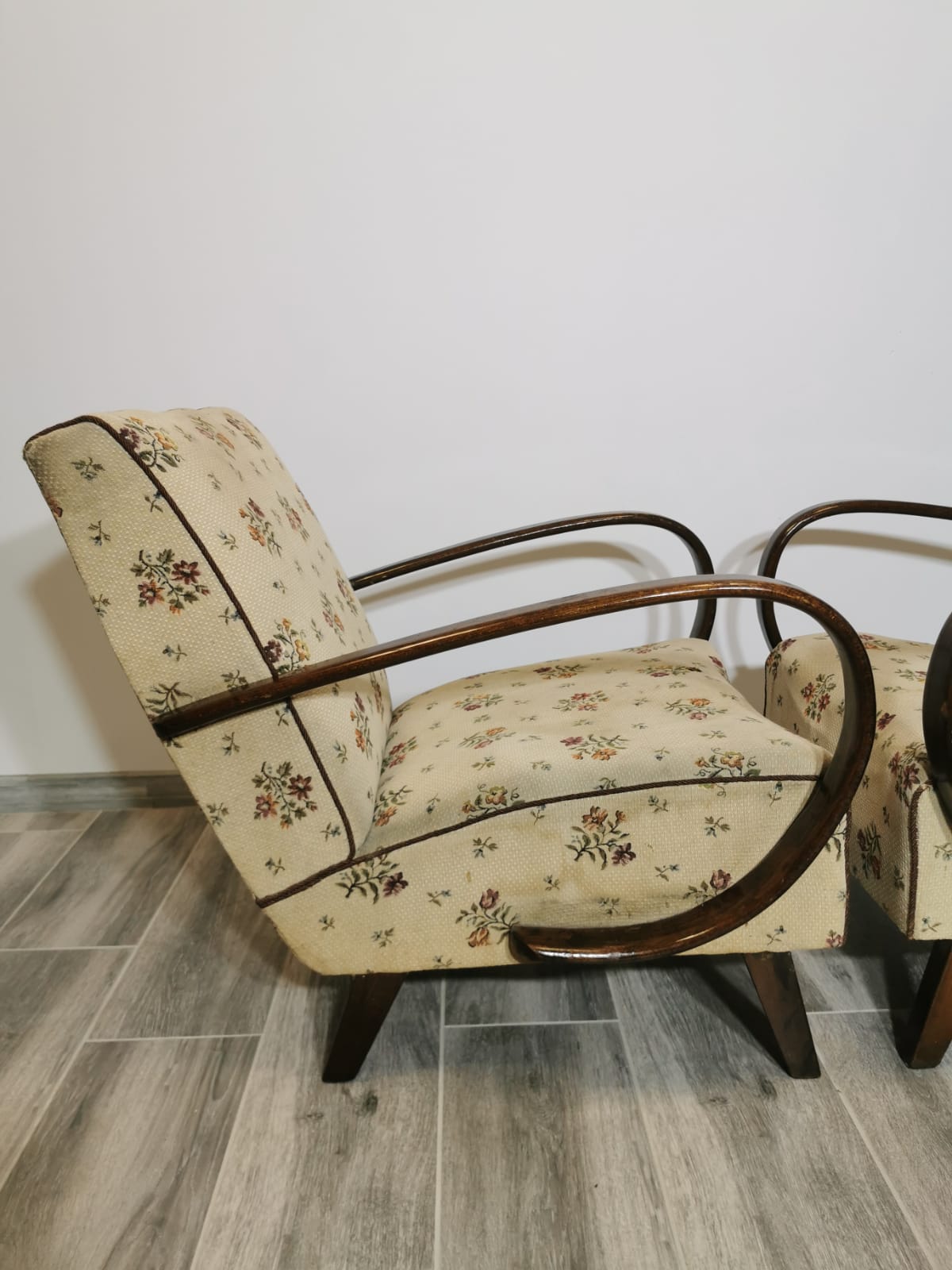 Armchairs by Jindřich Halabala