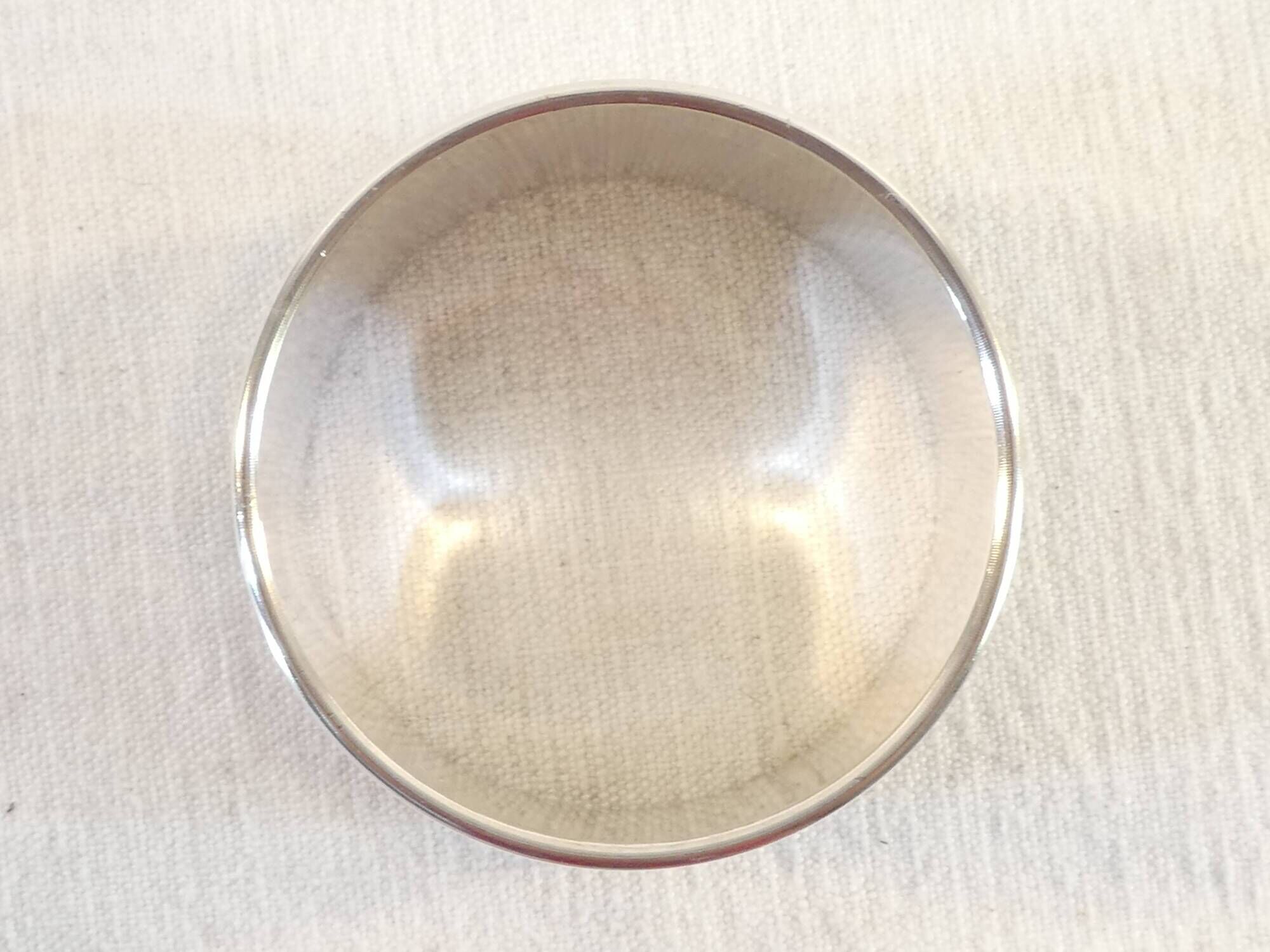 Timpani and towel ring in silver metal bapteme adornment