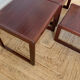 Nest of tables in teak from the 1960s.