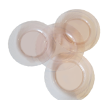 4 flat plates from Arcoroc model "rosaline"