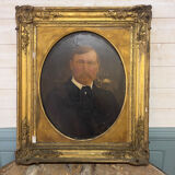 Portrait of a man with a mustache, 19th century