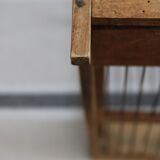 Old wooden bird cage