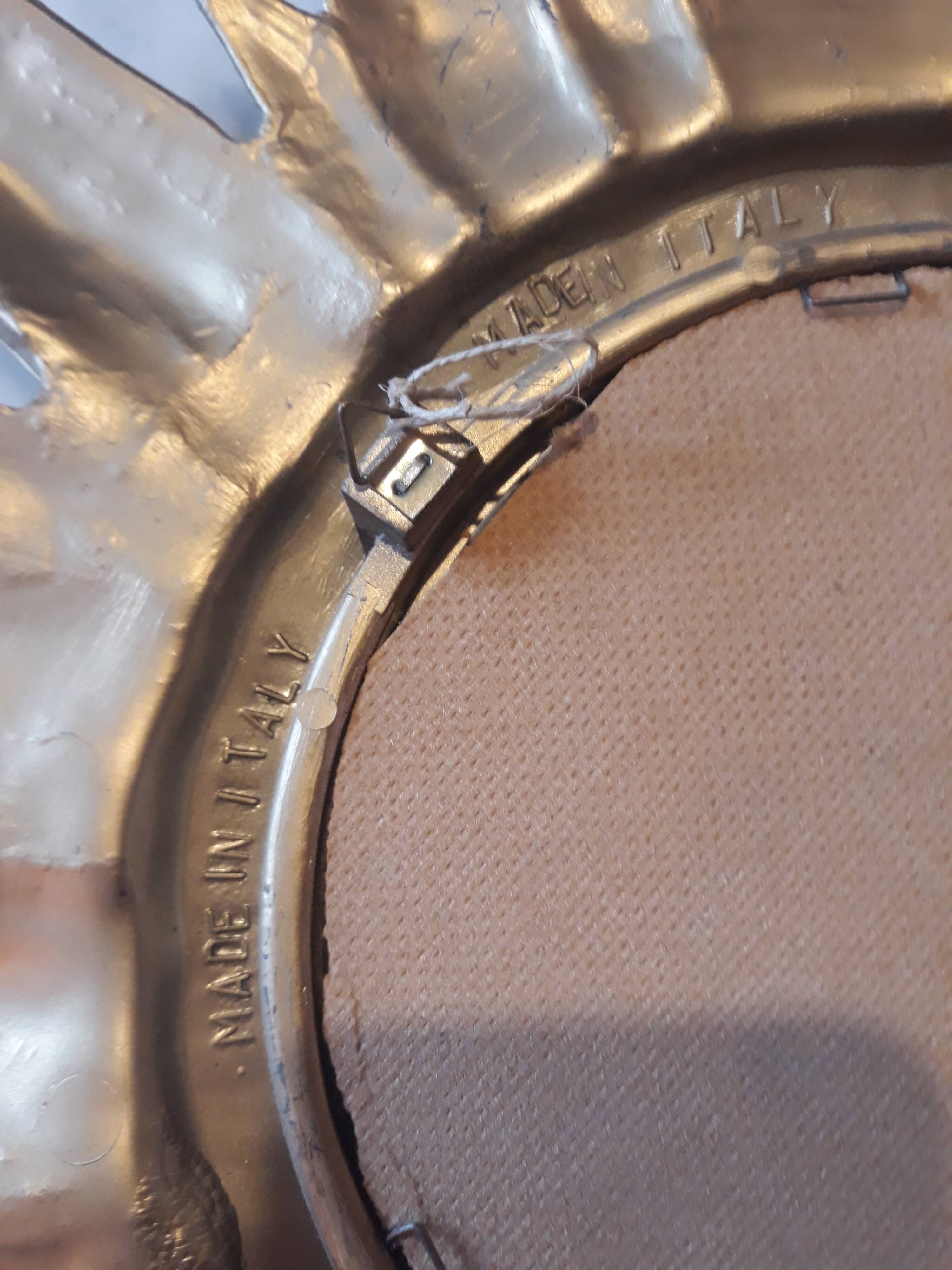 Vintage Italian witch mirror