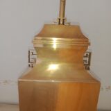 Lampe urne en laiton