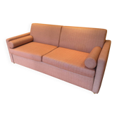 Canapé convertible sur mesure en tissu – couchage 160 × 190