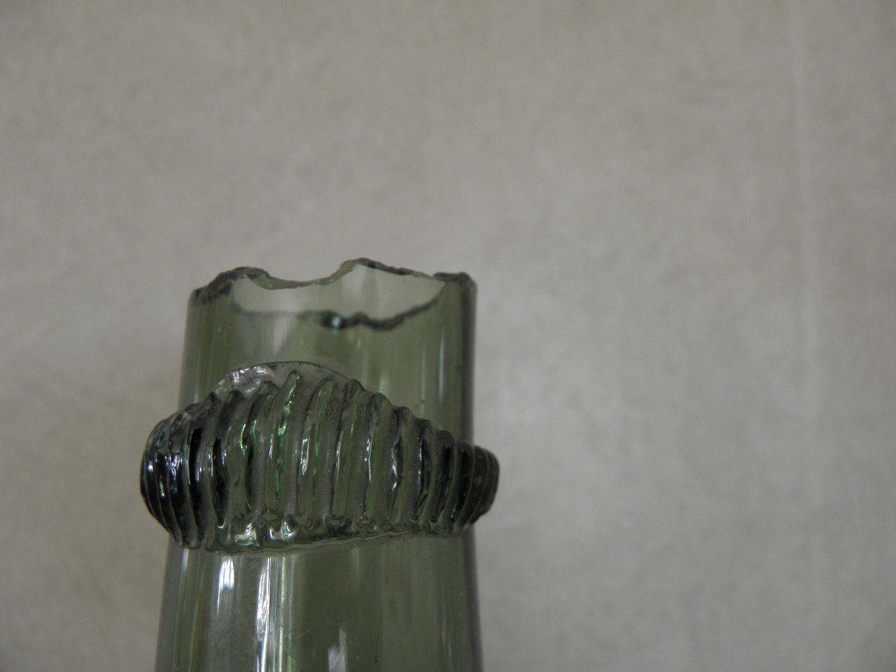 Blown glass canister