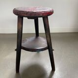 Brutalist, industrial style workers’ stool, Italy, 1900s