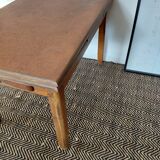 Old farmhouse table from the 50s with 1 drawer.