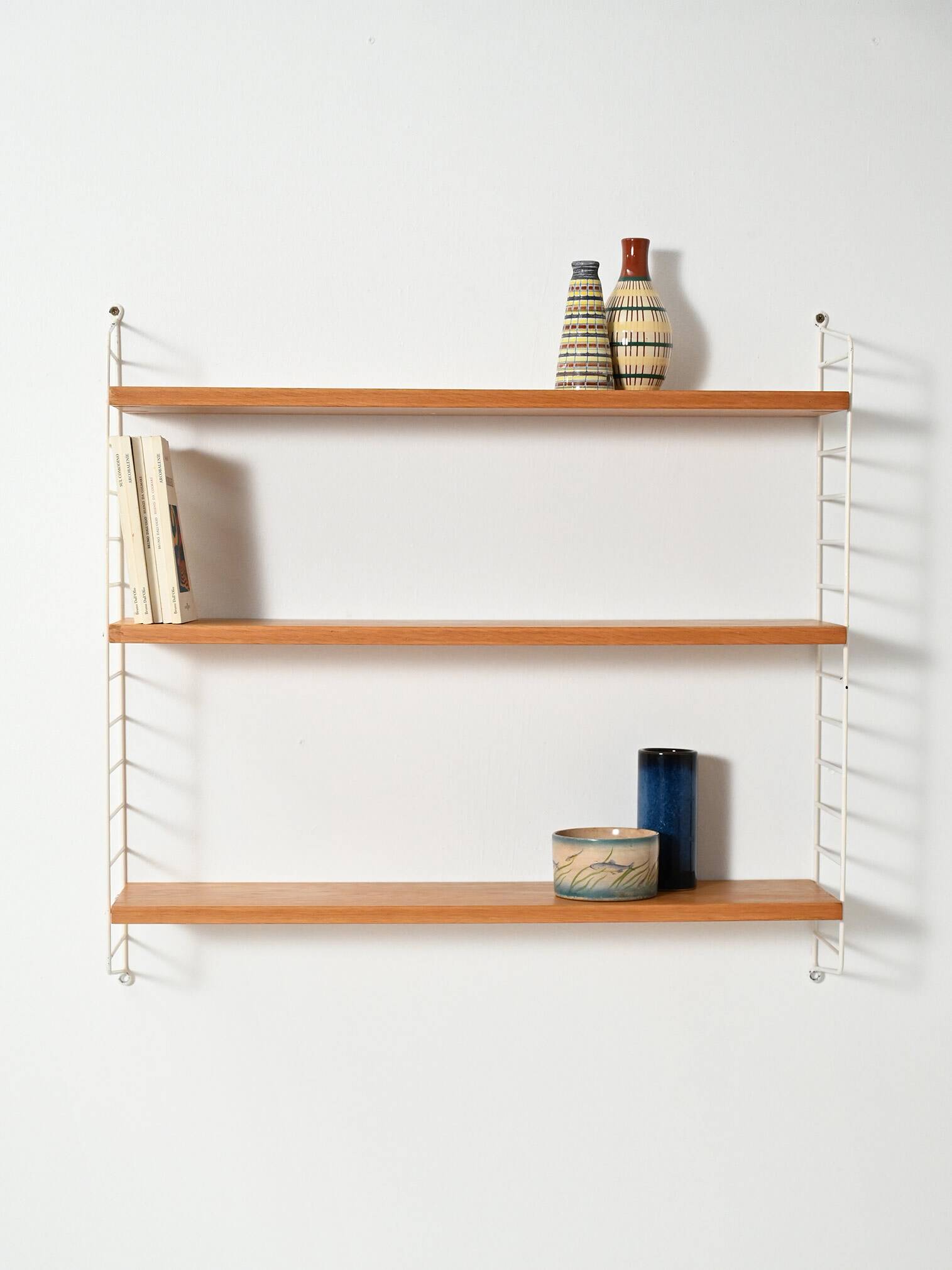 "Hylla” Scandinavian wall shelving system from the 1960s