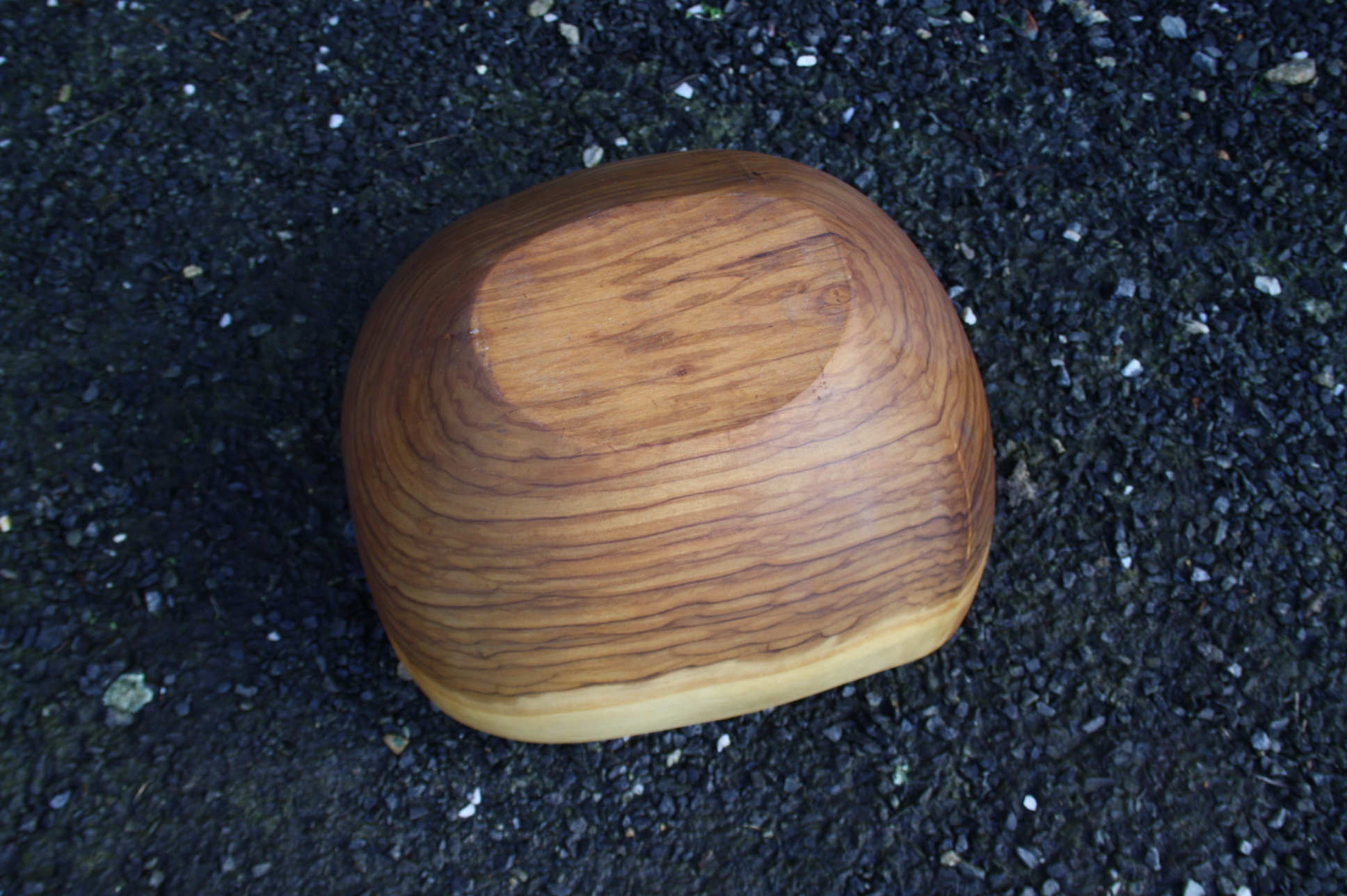 Saladier en bois d'olivier