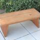 Low console in pine Scandinavian style / vintage 60s-70s