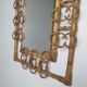 Rattan mirror 60s