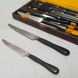 Set of wooden knives