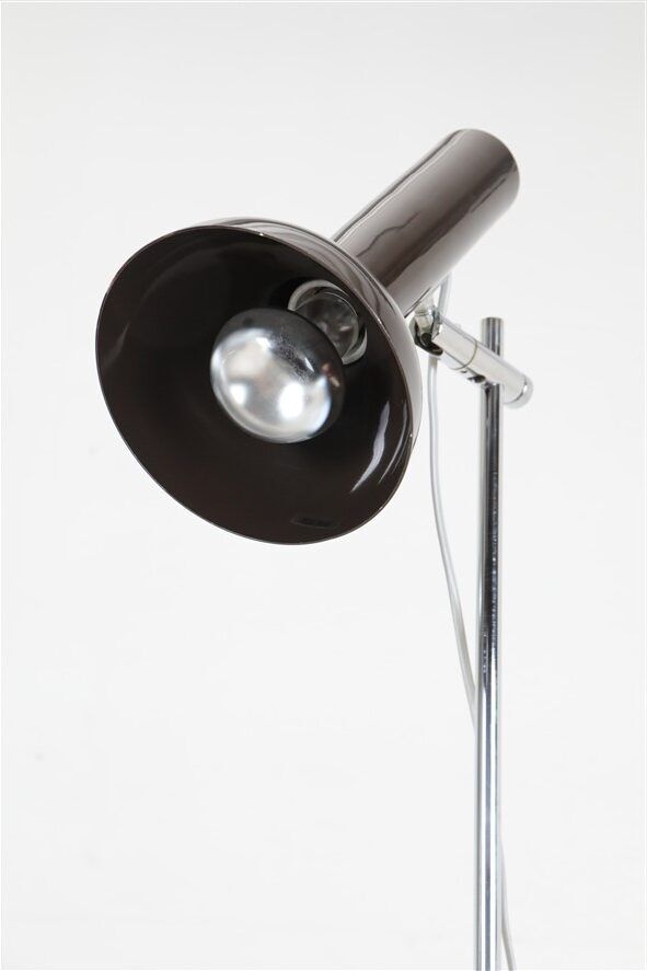 Big mid-century double-spot floor lamp / 1960s–1970s / space age / Danish modern design