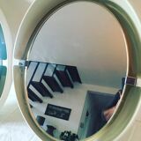 Pair of allibert swivel-illuminating mirrors