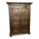 Louis XV carved wooden wardrobe from the 18th century