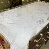 Commode en acajou de style Louis XVI restaurée