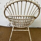 Rattan armchair child
