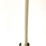 Pair of brass candle holders