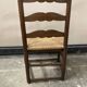 Ancienne chaise en rotin