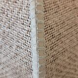 Pair of vintage rattan lampshades