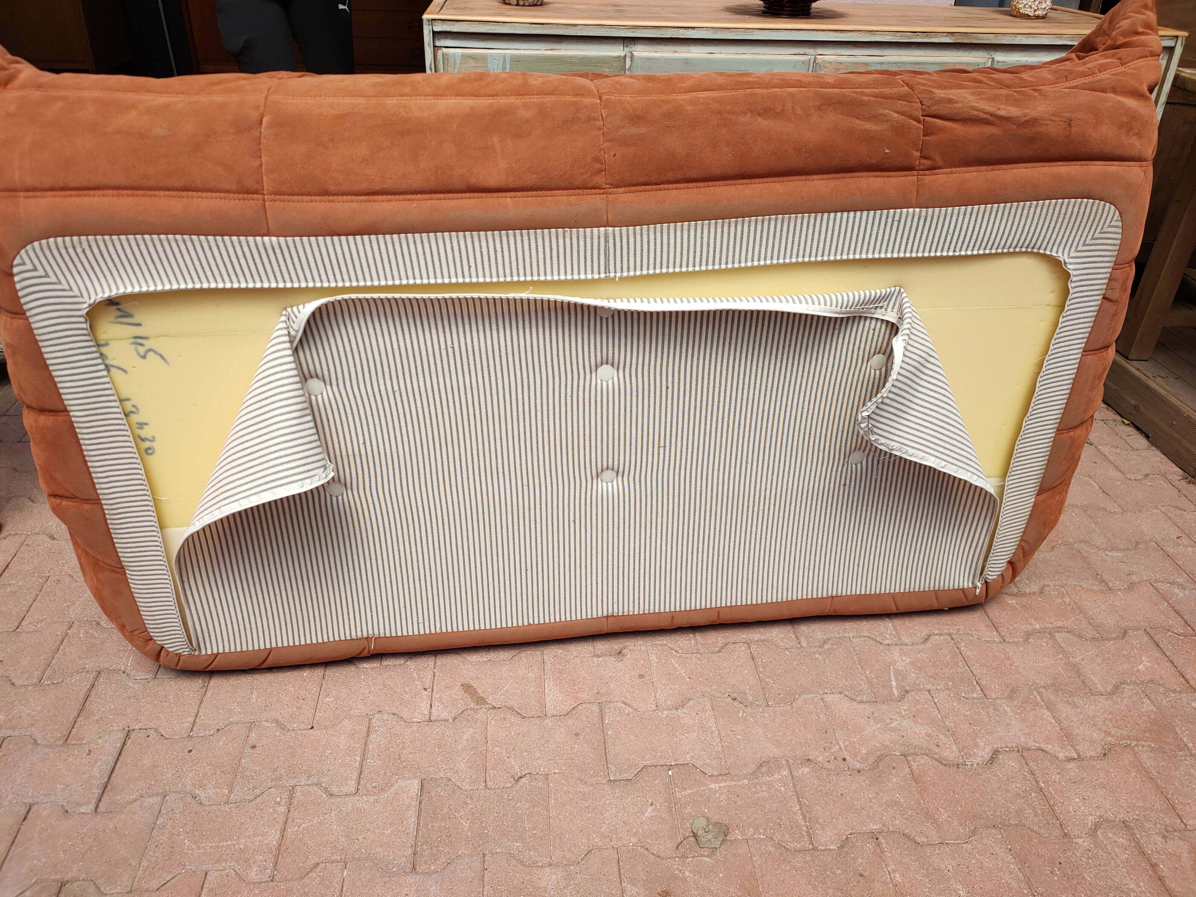 Togo sofa, alcantara, Michel Ducaroy