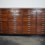 Vintage dutch mahogany jewelers / watchmakers cabinet, circa 1930
