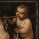 17th century Italian school painting, cherub games