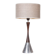 Swedish table lamp in Aluminum, Rosewood and Bakelite by Bergboms 1960.