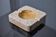 Brutalist ashtray by Fratelli Mannelli, travertine, Italy, 1970