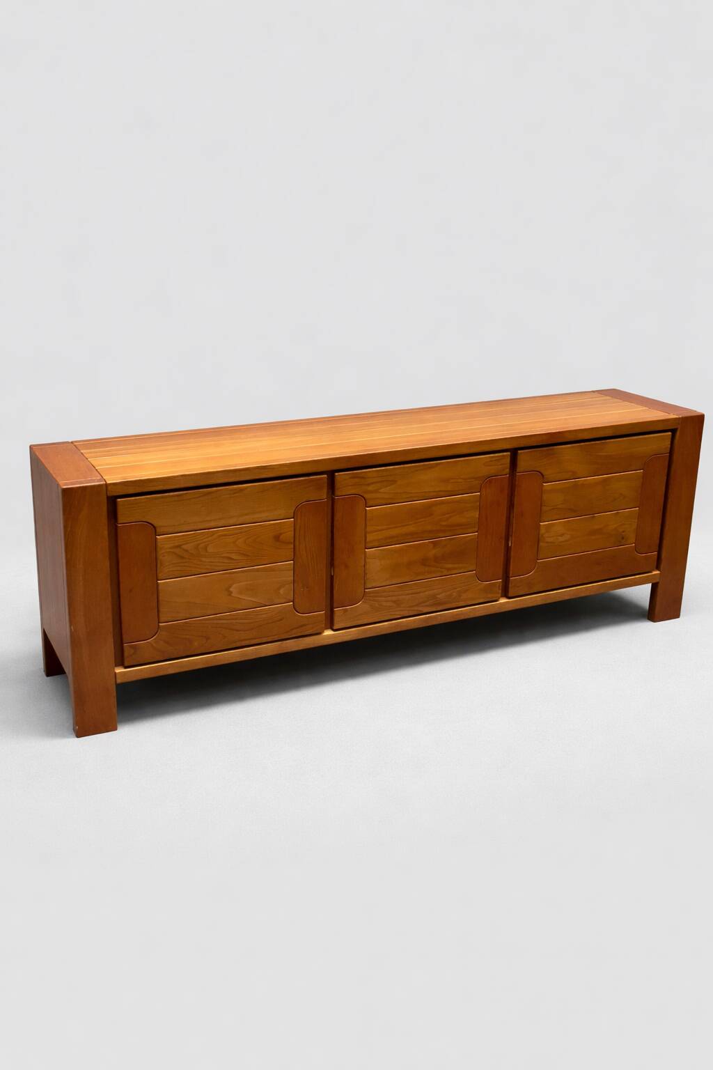 Enfilade in solid oak – Atelier Chauvin – 1960s/70s