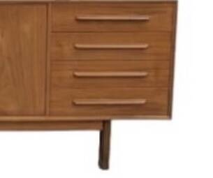 Vintage Scandinavian teak sideboard