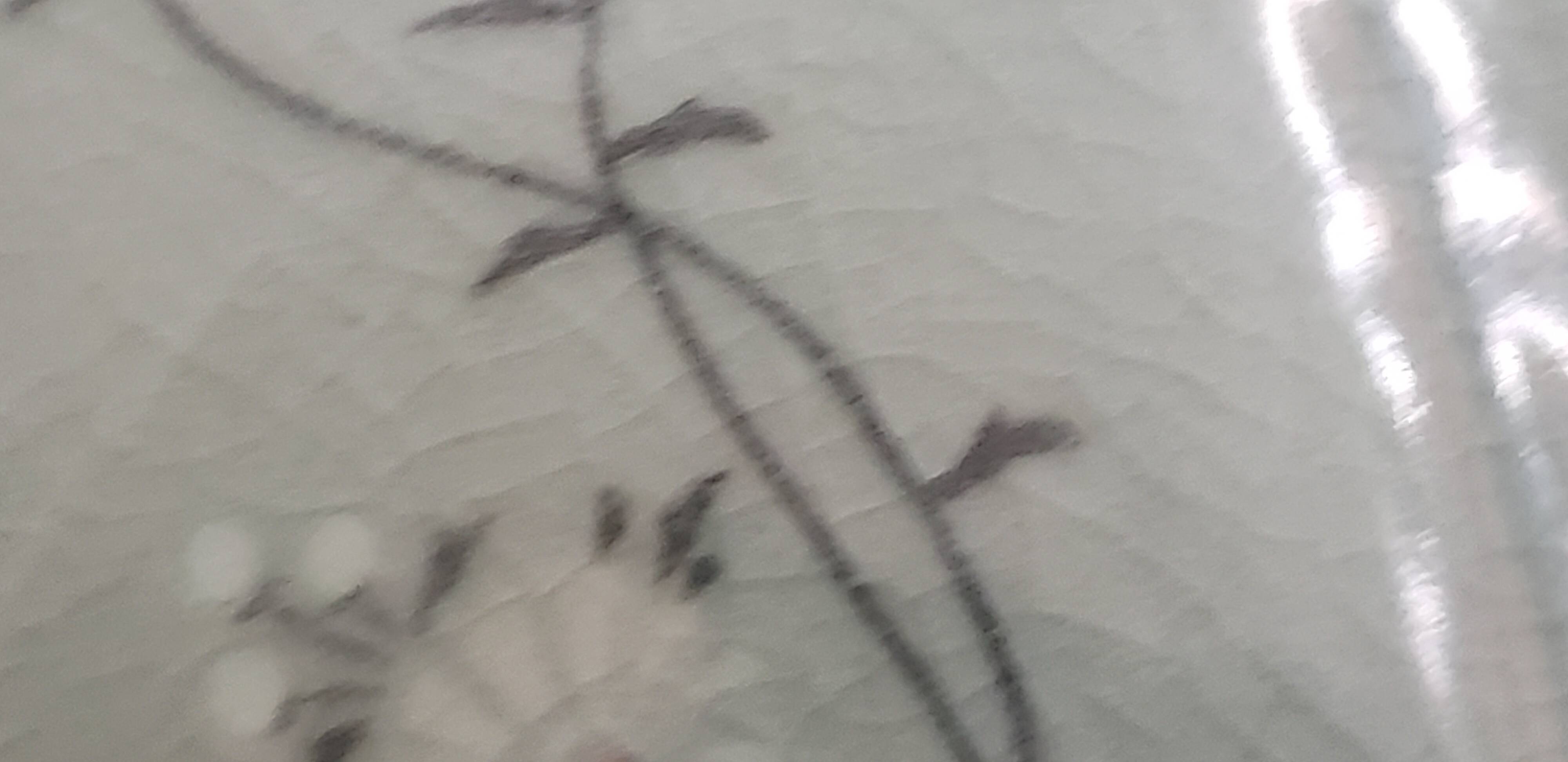 Antique Korean ceramic vase signed