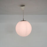 Peill and Putzler glass globe, pendant light, Germany 1970's