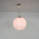 Peill and Putzler glass globe, pendant light, Germany 1970's