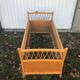Ancien lit bébé scandinave bois