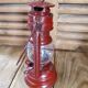 Red metal storm lamp patinated retro Metaloglobe vintage oil dp0321111