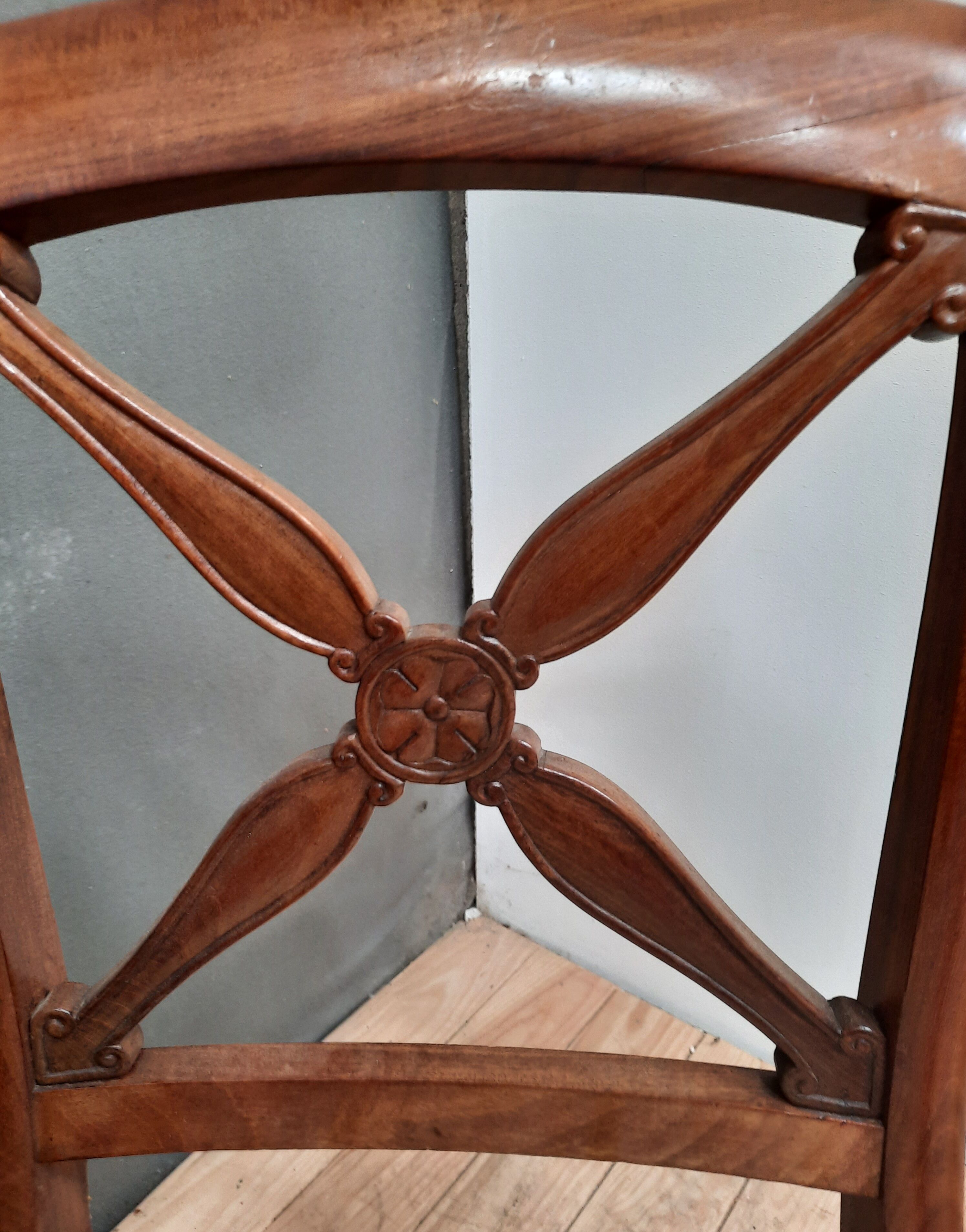 Pair of dining style chairs