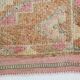 Turkish Pink & Brown Vintage Runner Rug, 78x371Cm