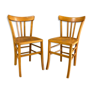 lot de 2 chaises bistrot