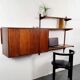 Etagere secrétaire mural scandinave en bois Design Kai Kristiansen