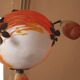 Suspension Croismare à 4 feux de lumière
