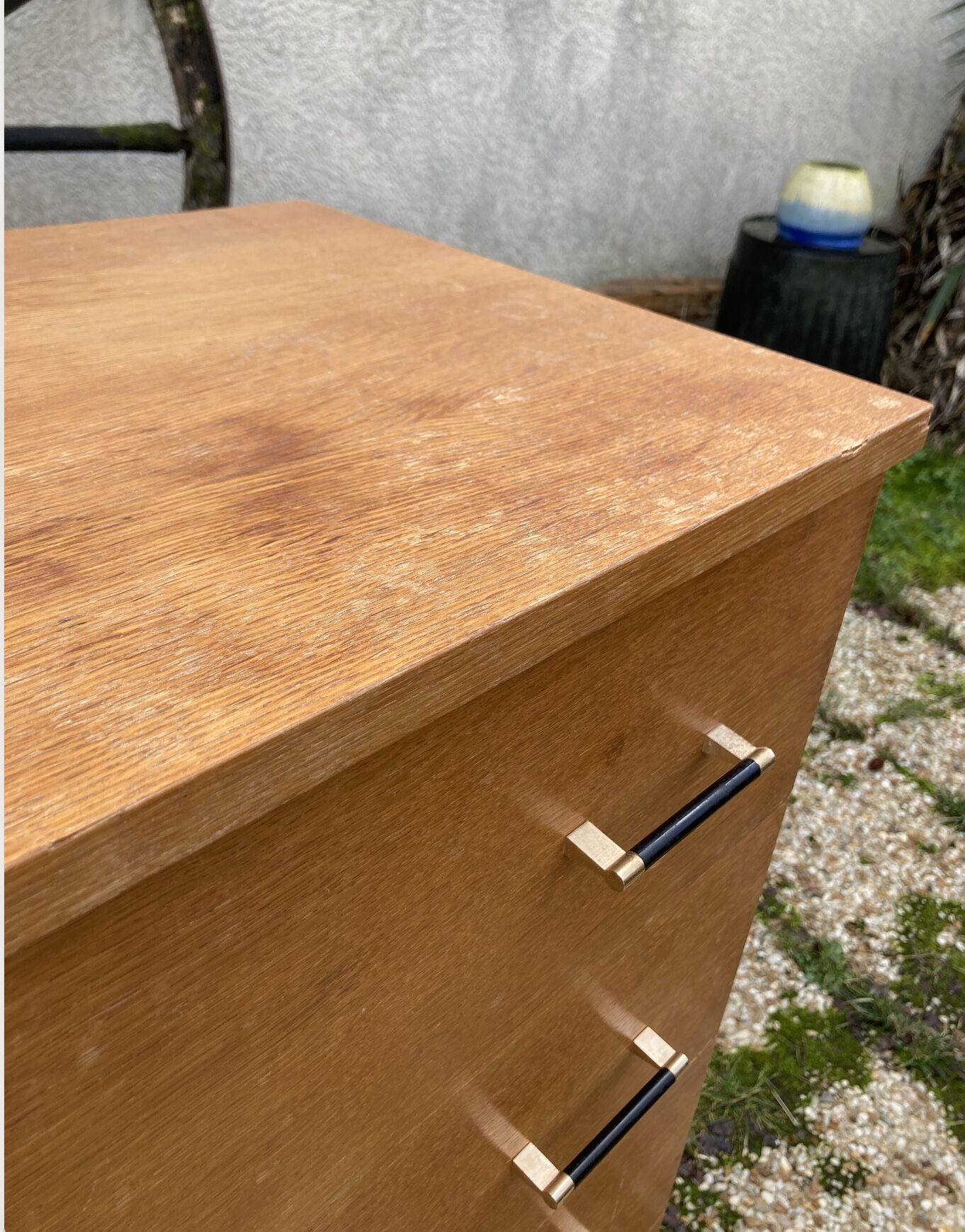 Commode pieds compas vintage