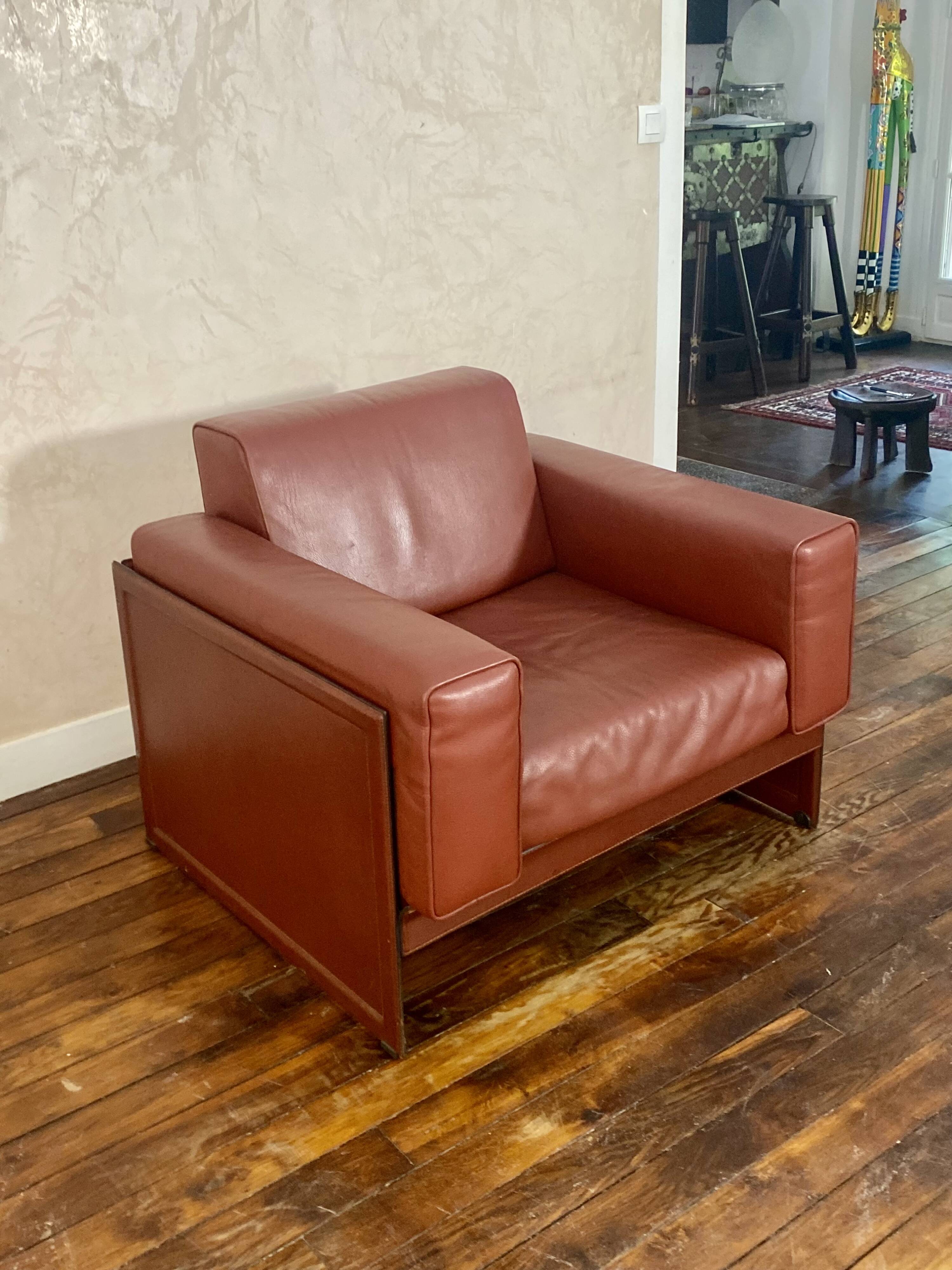 Korium km 3/1 armchair by Tito Agnoli for Matteo Grassi, Italy from the 1970s