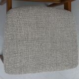 Chaises de salle à manger en teck et laine par Casala, années 1960, lot de 6