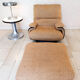 Armchair and its ottoman Safi/Marsala by Michel Ducaroy, edition Ligne Roset 1970